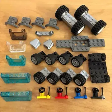 레고 LEGO 정품 자동차 부품 타이어 묶음 판매