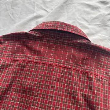 good enough 등 로고 벤틸레이션 긴팔 셔츠