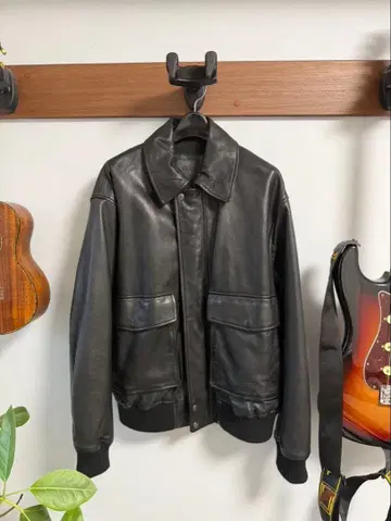 ZARA 가죽 자켓 L 블랙