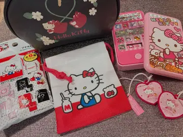 헬로키티 파우치 등 세트