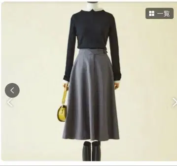 매킨토시 철학 바이컬러 니트