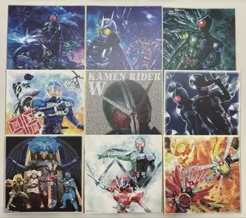 제일복권 색상 컬렉션 가면라이더 W 오즈 9장 세트