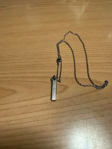 실버와 골드 목걸이