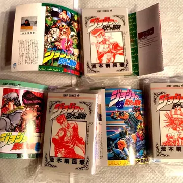 콩 가샤본 죠죠의 기묘한 모험 전 6종 가챠가챠 2부 4부 5부 세트