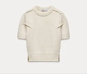 ZARA 크롭 니트