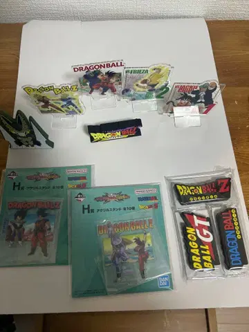 드래곤볼 러버 컬렉션 로고 스탠드 제일복권 드래곤볼 GT