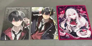 니지산지 쿠츠하 팝업 카드 금박 노멀 사냐 슬리브