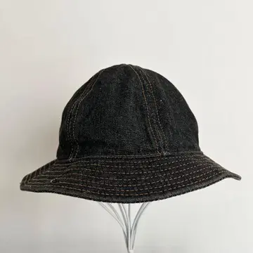 USA제 NEW YORK HAT 테니스 햇 블랙 데님