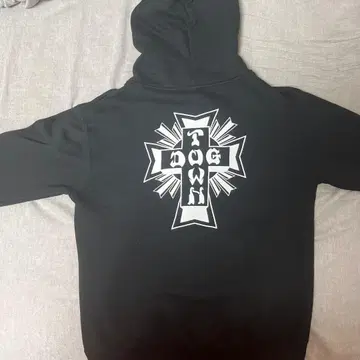 Dogtown 후드티 블랙 L 사이즈