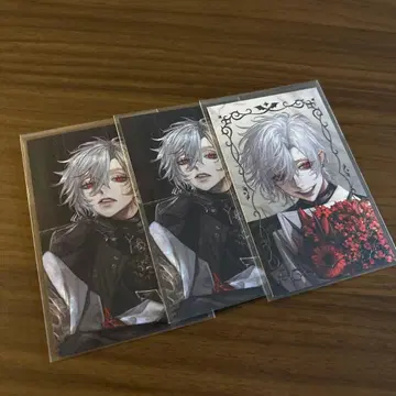 니지산지 쿠츠하 랜덤 사진풍 카드 금박 노멀