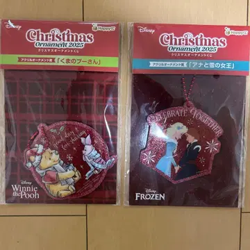 디즈니 아크릴 오너먼트 세트 푸우, 겨울왕국