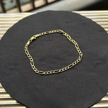 10K 20cm 피가로 체인 팔찌