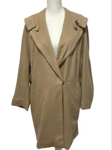 Snidel 스나이델 코트 트렌치 카멜 프리 숄카라