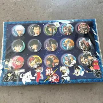 점프 페스타 2014 은혼 캔뱃지 세트