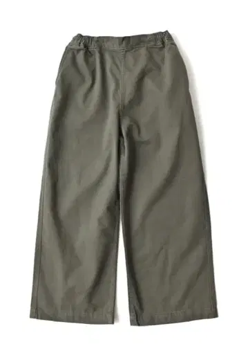 deux c 파우더 트윌 팬츠 카키