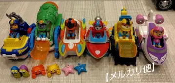 [ 메루카리 택배 ] 파우 패트롤 씨패트롤 6대 세트