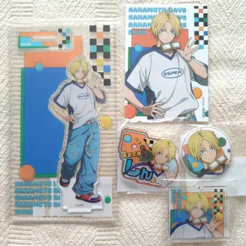 사카모토 데이즈 마루쿠지 신 컴프 세트 아크릴 스탠드 캔뱃지 브로마이드