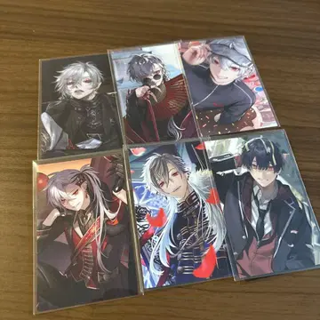 니지산지 쿠츠하 랜덤 사진풍 카드 6장 세트