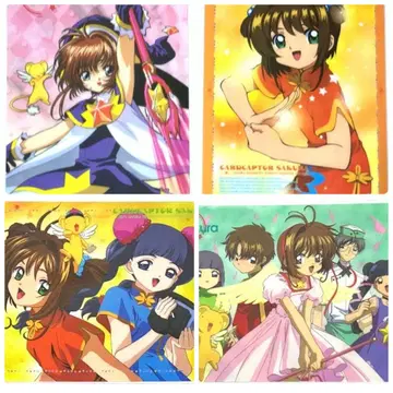 카드캡터 사쿠라 CC사쿠라 책받침 4장 세트