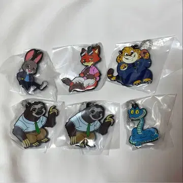 주토피아2 데포라바! 러버 스트랩 가챠가챠