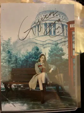 fromis_9 규리 친필 사인 브로마이드