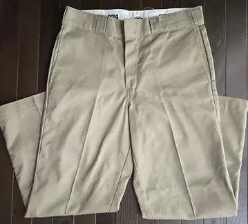 Dickies 베이지 치노 팬츠 32 x 30