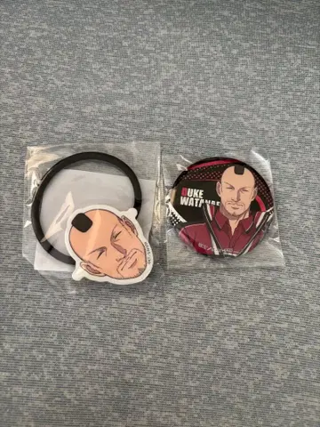 신 테니스의 왕자님 테니프리 치아플 앱 캔뱃지 머리끈 듀크 와타나베