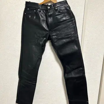 [ 새상품급 ] FREEDOM 프리덤 소가죽 가죽 팬츠