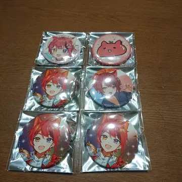 스토푸리 리이누 캔뱃지 6개 세트