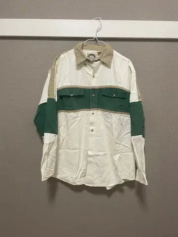 TEXAS 코튼 긴팔 셔츠 L