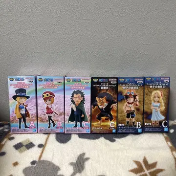 월드 컬렉터블 피규어 원피스 6세트