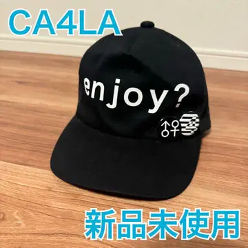 미사용 새상품 CA4LA enjoy? 캡 블랙 마츠모토 준 착용
