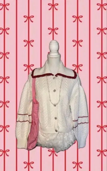 ZARA 세일러 카라 니트 가디건