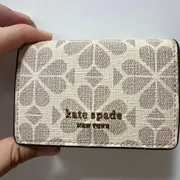 케이트 스페이드 스페이드 플라워 접이식 지갑