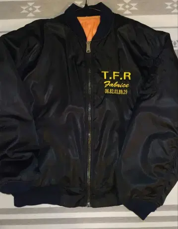 usa 제 90s MILTEC 블랙 ma1 자수 디자인 충전솜