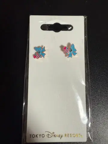 한정판 가격 인하 파르팔루자 미니 팬 유리 구두 귀걸이 미사용 새상품