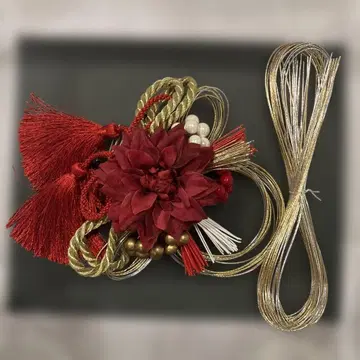 성인식 [ ICHIKURA 머리 장식 MH-54 빨간색 ]