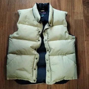 NewParadigm 다운 베스트 단추식 포켓 부착 슬리브리스 M