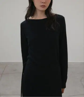 OHOTORO ribbed cutting top black