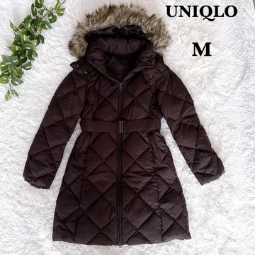 유니클로 파우더 소프트 다운 자켓 다이아몬드 퀼트 M