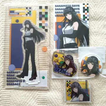 사카모토 데이즈 마루쿠지 대불 컴프 세트 아크릴 스탠드 캔뱃지 브로마이드