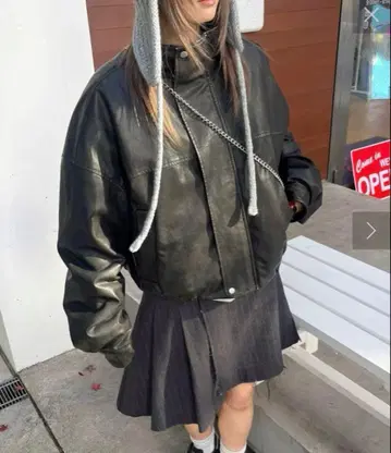 who's who gallery 빈티지 라이크 보아 블루종