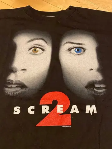 Scream 2 티셔츠 XL 사이즈