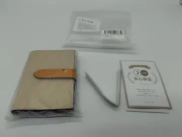 새상품 접이식 지갑 베이지