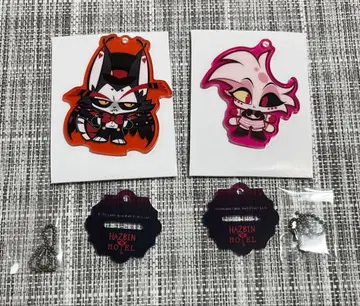 해즈빈 호텔 아크릴 스탠드로도 변신하는 아크릴 키링 허스크 엔젤