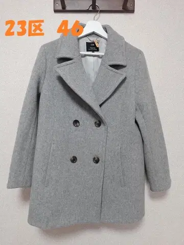 클리닝 완료 46호 23구 피 코트 더블 XXL 빅 사이즈