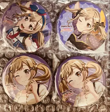 BanG Dream! 혜택 캔뱃지 이치가야 아리사 4개