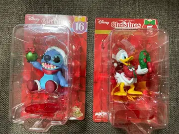 디즈니 크리스마스 오너먼트 복권 스티치 도날드