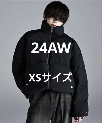 블랙 다운 자켓