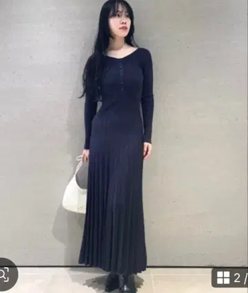 릴리 브라운 라메 니트 원피스